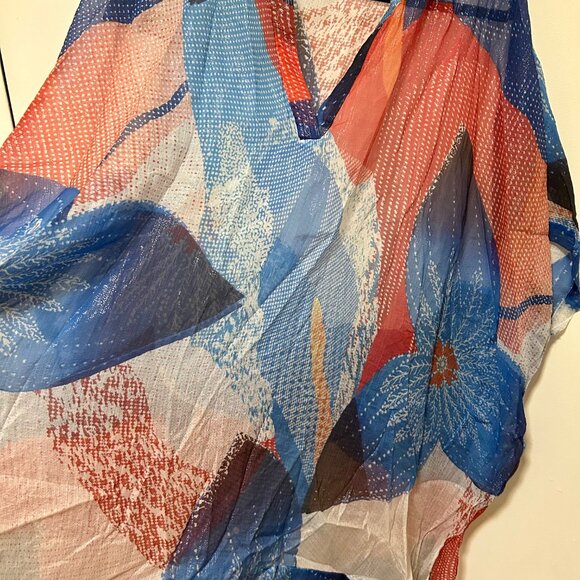 Diana Von Furstenberg Fleurette Silk Dress in Batik - Picture 2 of 3